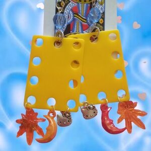 Y2K funky charm earrings